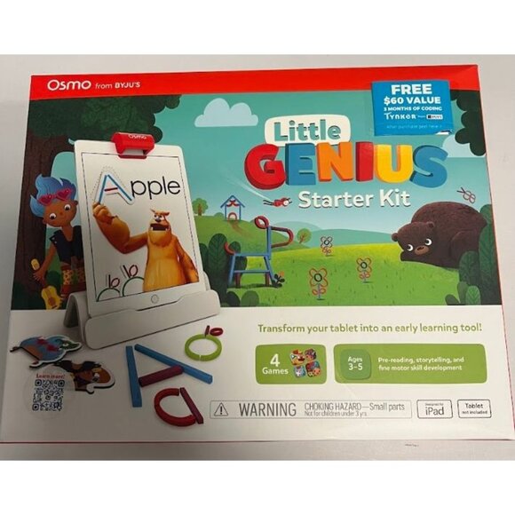 Osmo New Little Genius Starter Kit for iPad - Ages 3-5 - Picture 1 of 9